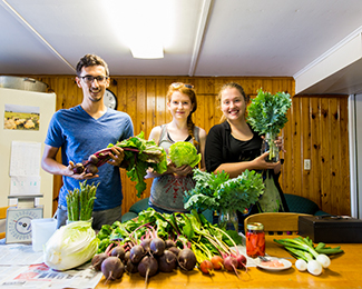 Sustainable Food Initiative garden