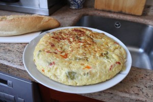 A Spanish tortilla. Yes, it is even more delicious than it looks! Photo by: Taylor Waidelich