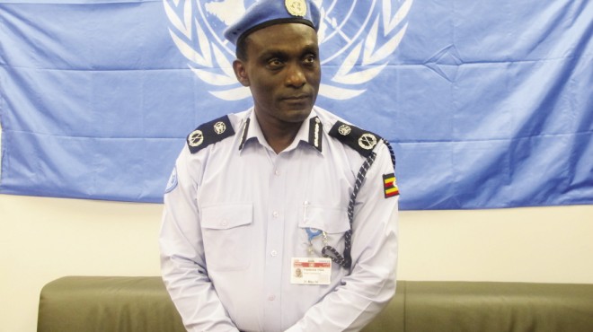 ￼Fred Yiga, MA ’06, feels “we are on the right track with police development in South Sudan.” If this track eventually leads to stability in South Sudan, Yiga will deserve considerable credit as the UN police commissioner for the UN Mission in South Sudan.