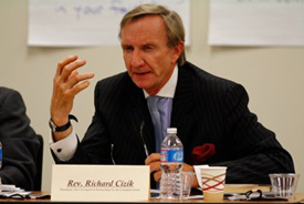Richard Cizik, a prominent Christian evangelical lobbyist in Washington, D.C.