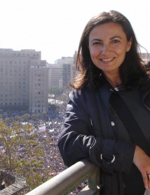 Jihan Al-Alaily in Tahrir Square, Feb. 2011