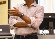 Ashok Gladston Xavier, MA '04. (Photo by Bonnie Price Lofton.)