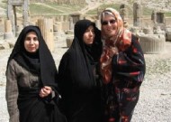 Pat Hostetter Martin in Iran
