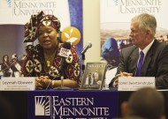 Leymah Gbowee & Loren Swartzendruber Leymah Gbowee & Loren Swartzendruber