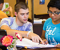 Eastern Mennonite University academic support center tutors