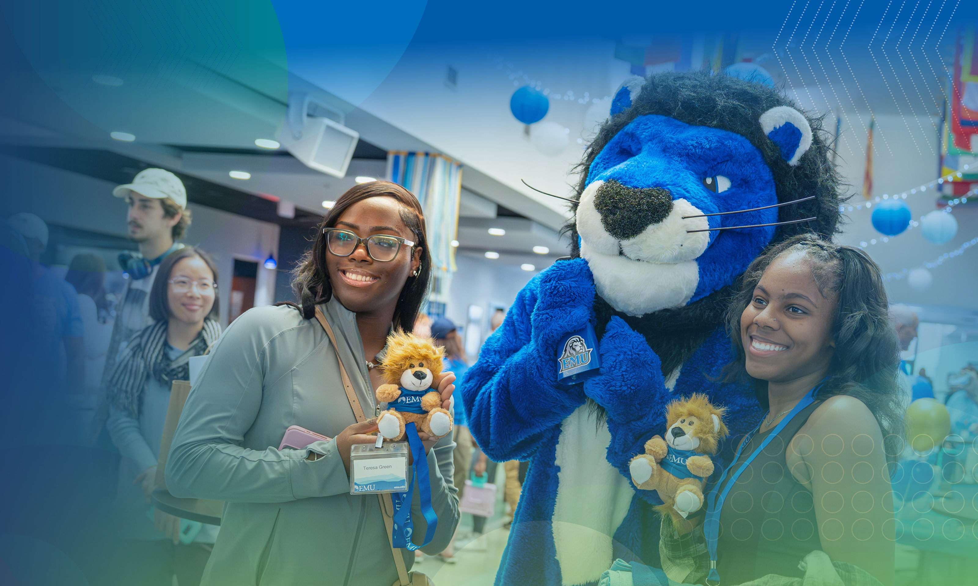 Visit campus and meet our awesome Mascot, Herm!