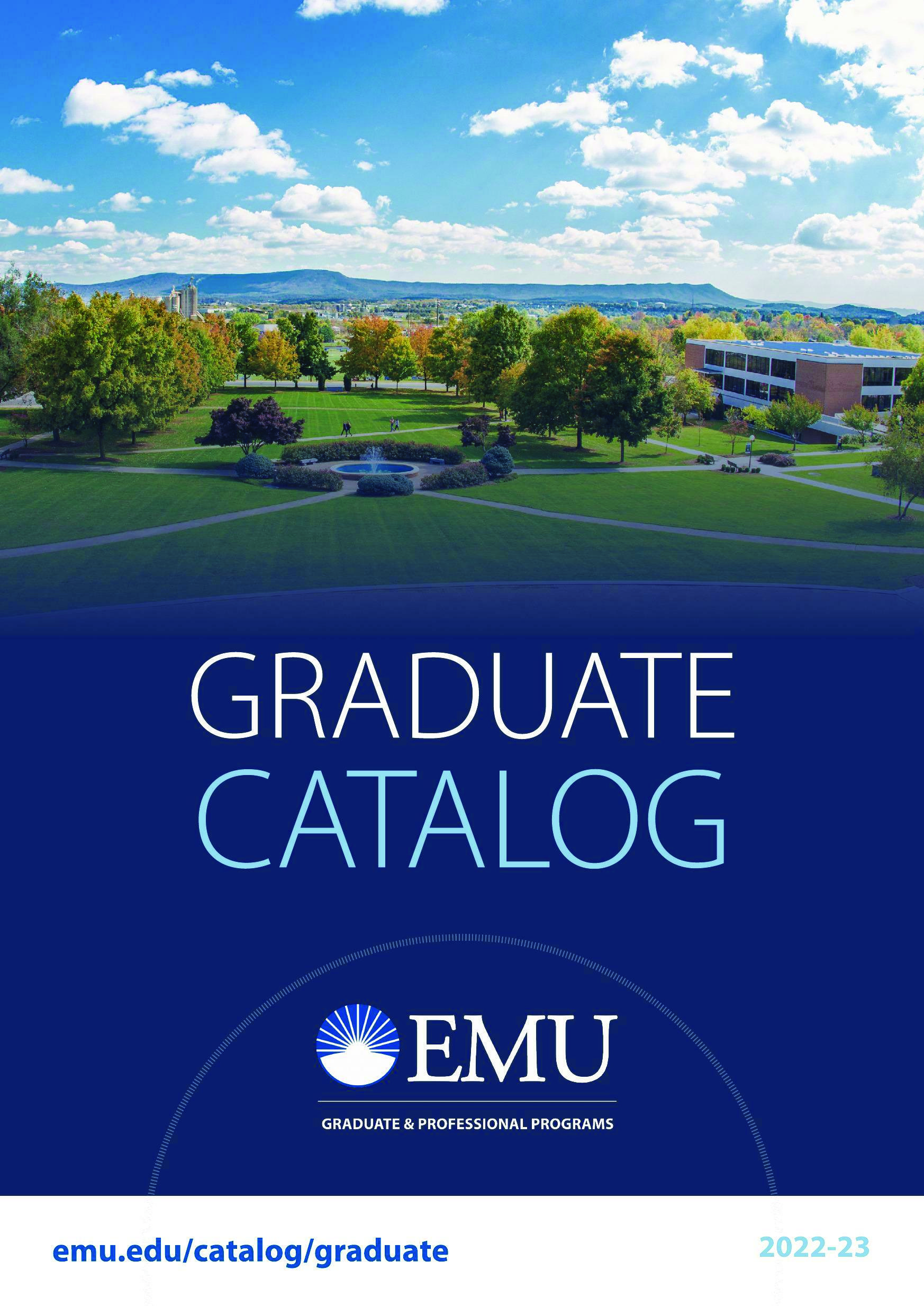 Graduate Catalog Cover