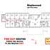 Maplewood dormitory fire exit floor plan