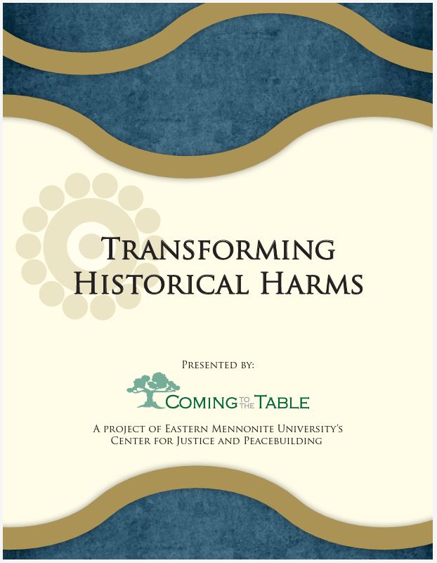 Transforming Historical Harms Cover page