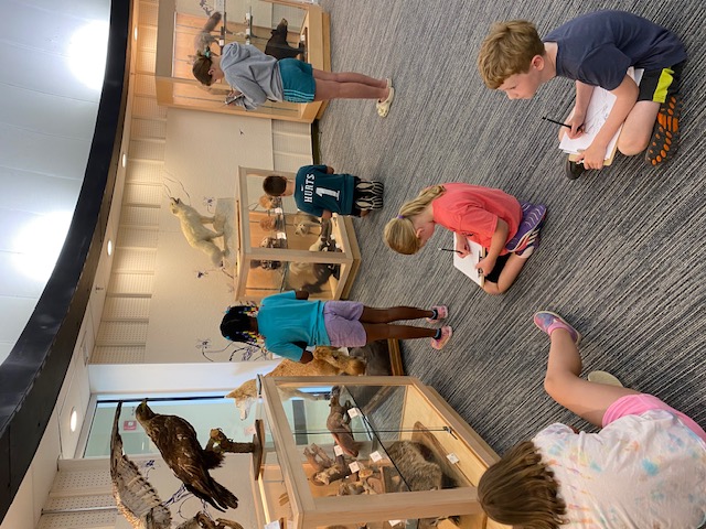 Students Exploring Science Center