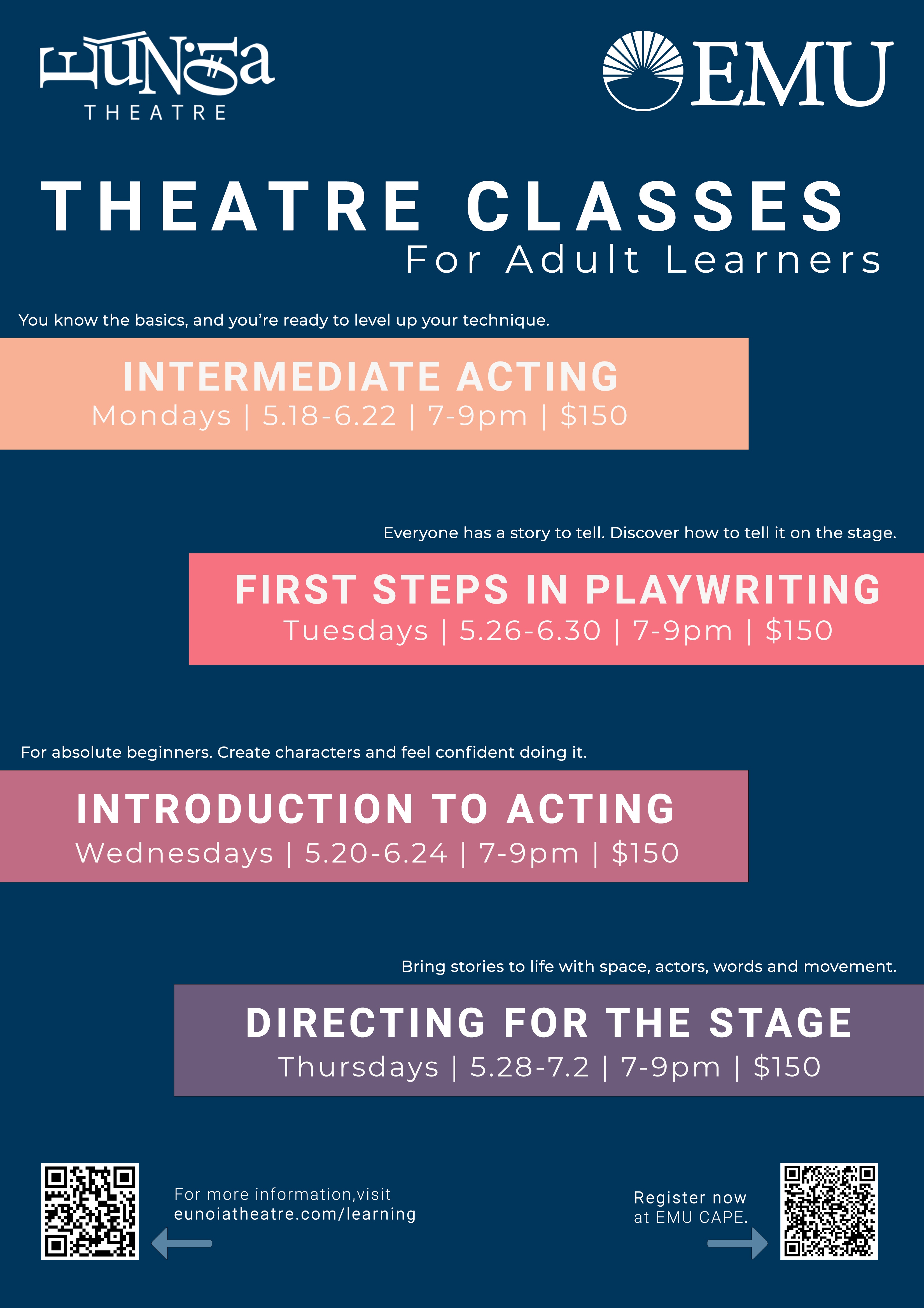 Eunoia theatre flyer