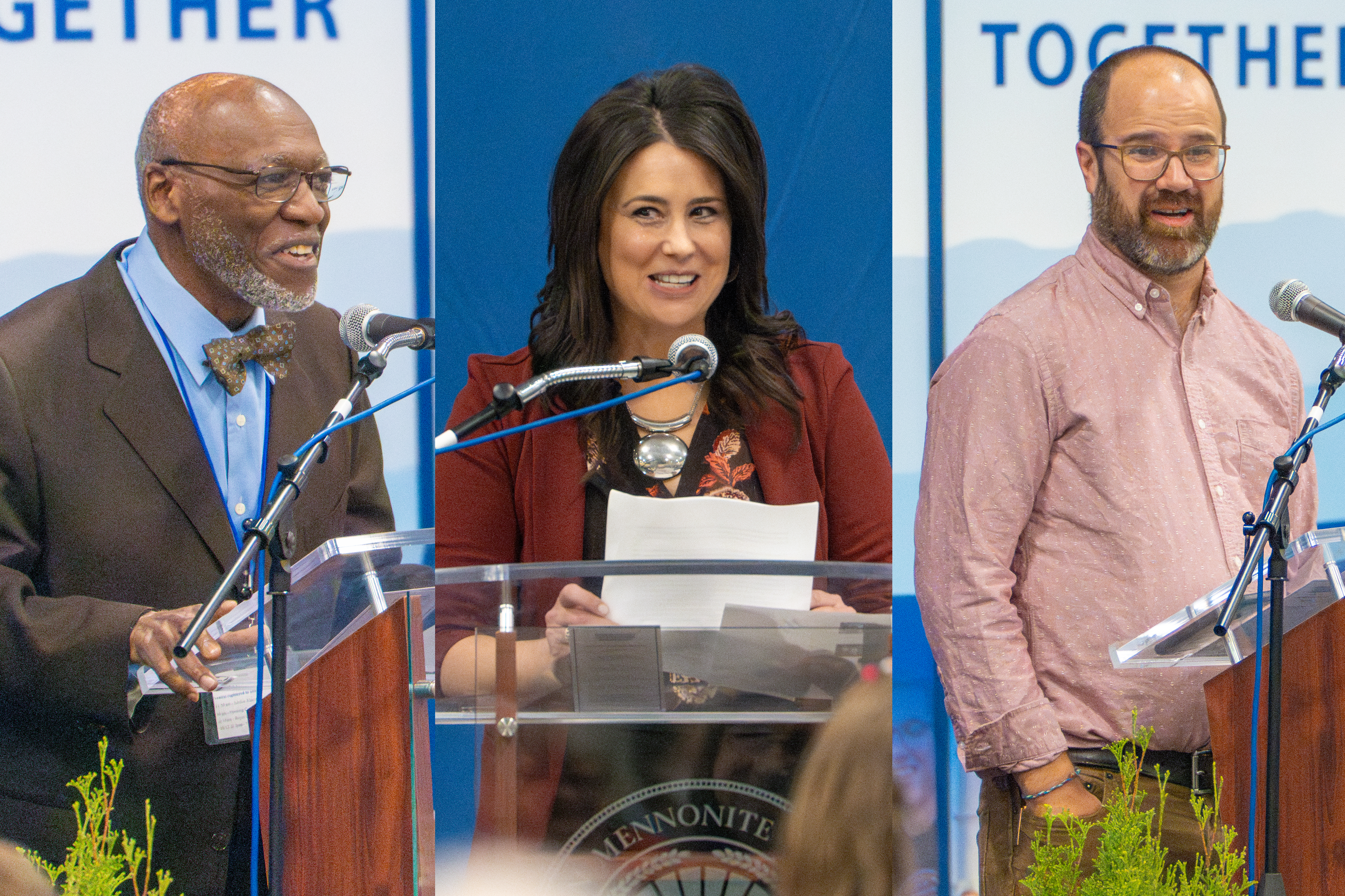 2024 Alumni Awardees: Dr. Lee Roy Berry Jr. ‘66; Kendra Conrad Bailey ‘03, MA ‘05; Seth Crissman ‘09, MDiv ‘15 