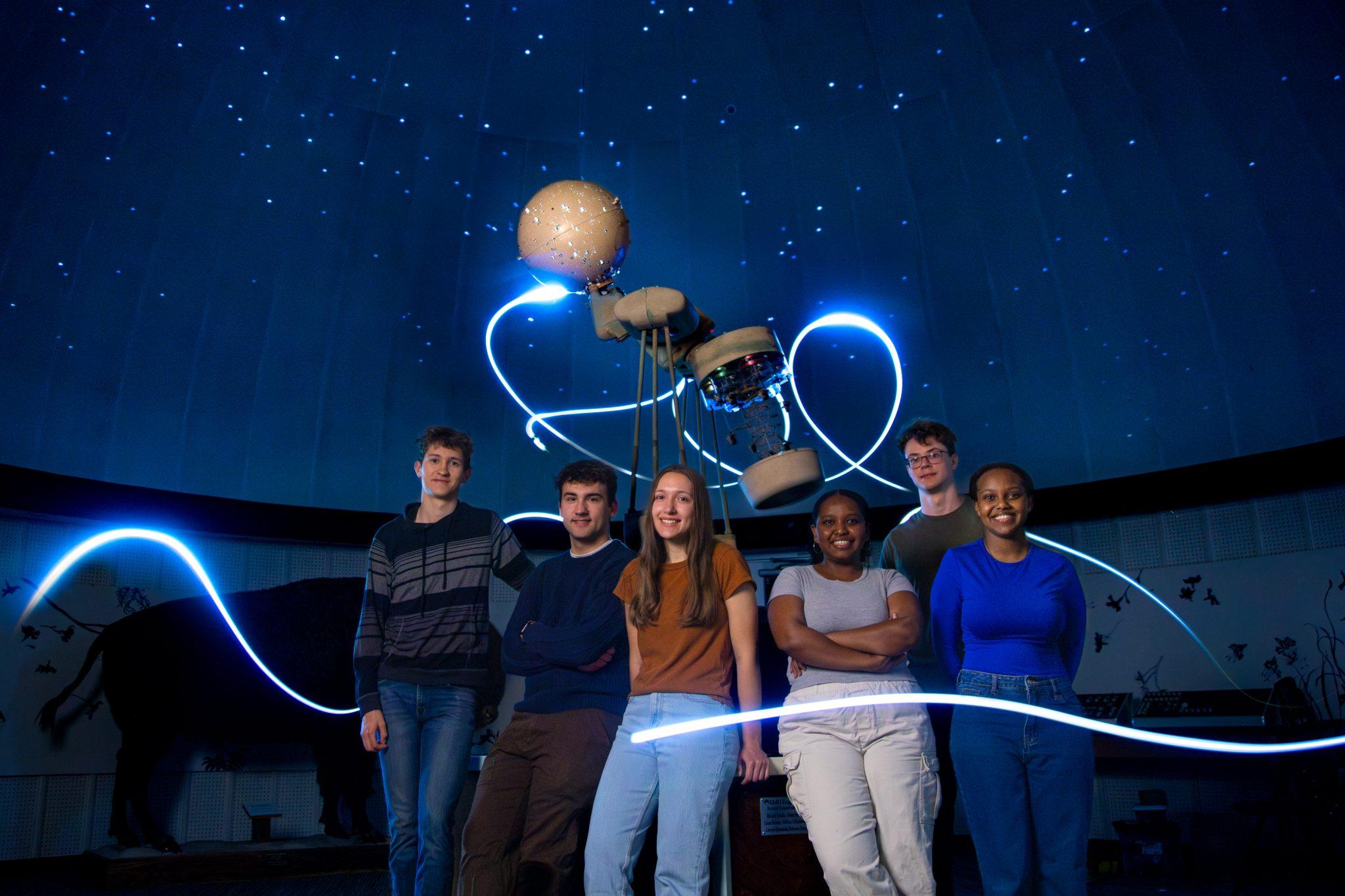 Engineering students bring EMU planetarium back to life