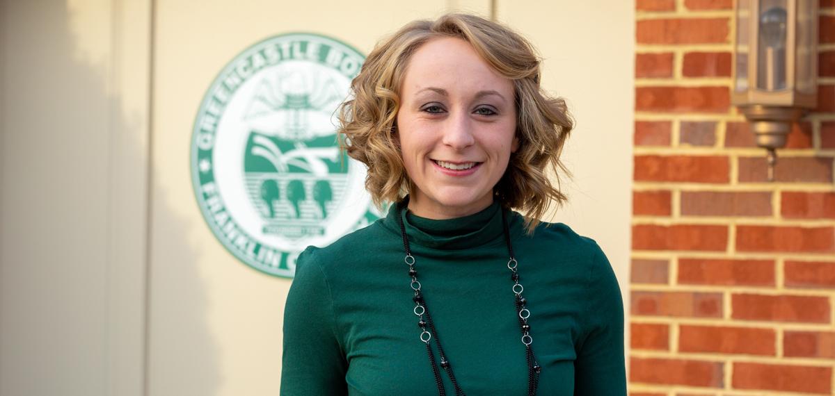 Lorraine Armstrong Hohl '17 is the new borough manager of Greencastle, Pennsylvania.