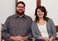Nate and Kristy Koser, both MA '09 in counseling, work at EMU.
