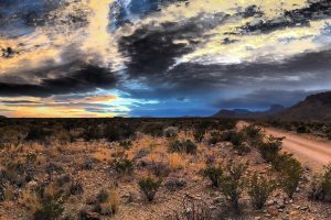 Sunset over Glen Springs, Big Bend National Park. (Photo by Russell James Pyle)