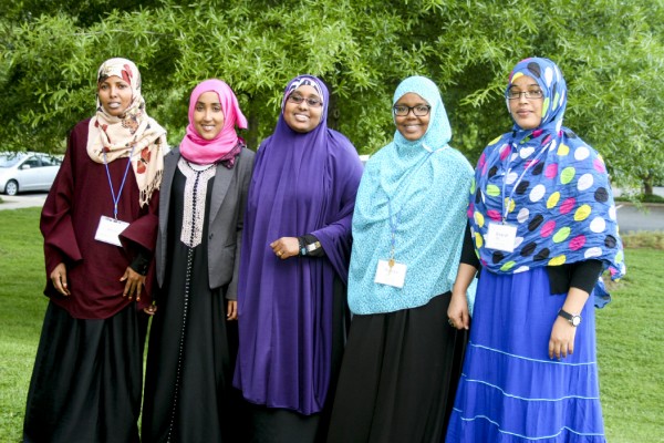 ￼The Somali cohort in the 2013-15 Women's Peacebuilding Leadership Program (left to right): Amina Abdulkadir, Nimo Somo, Nimo Farah, Rukiya A. Aligab, Hinda Hassan.