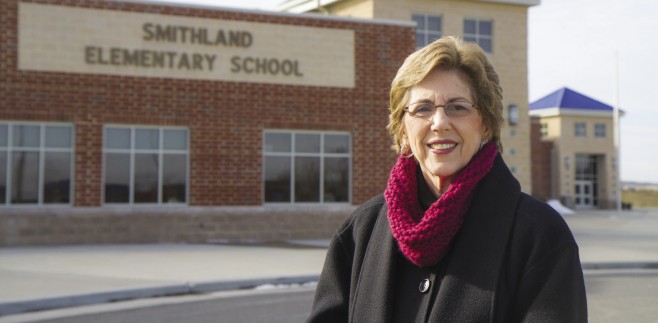 Harrisonburg’s exceptional ability to integrate non-English speakers from other countries into its school system can be traced to the seminal efforts of Linda Bland ’64 (above) in the 1990s.