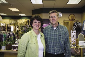 Deb ’86 and Ken ’80 Layman co-manage Tried and True, a thrift shop that supports the Church of the Brethren’s Global Food Crisis Fund and the “Generations at Risk” HIV/AIDS Fund of Mennonite Central Committee.