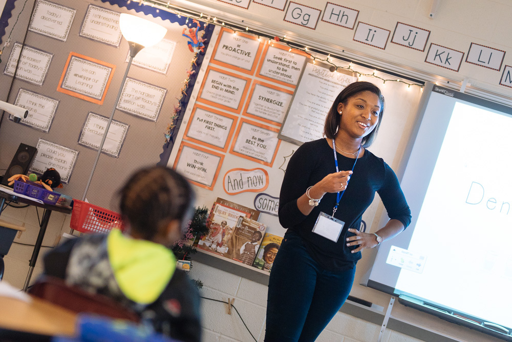 a teacher at EMU Alexa Weeks '18 shares challenges and