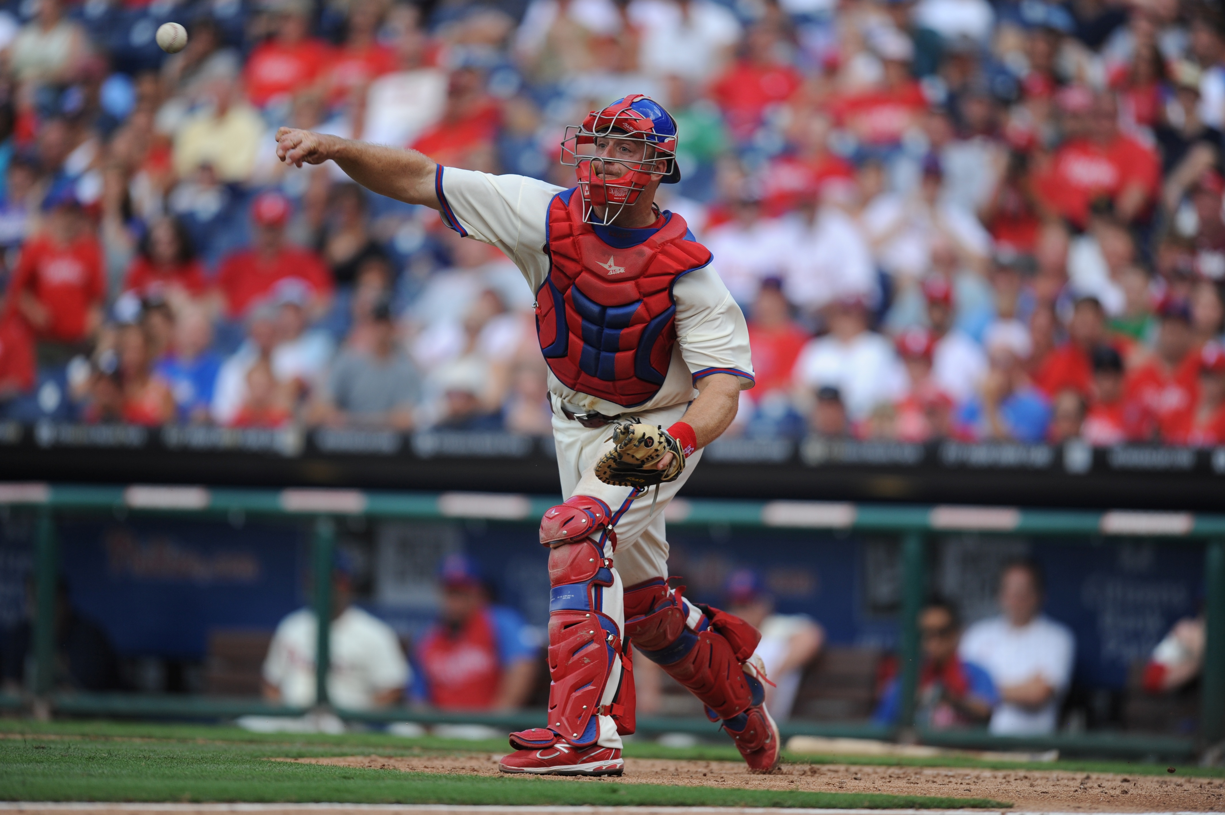 Philadelphia Phillies catcher Carlos Ruiz says he'll be back from foot  injury in early September 