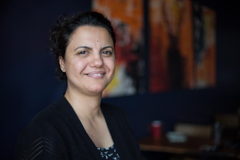 Najla El Mangoush, pictured here in 2015