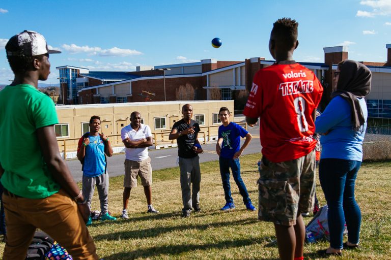 Refugee teens discover strengths and work to smooth paths