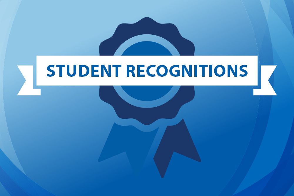Student recognition graphic