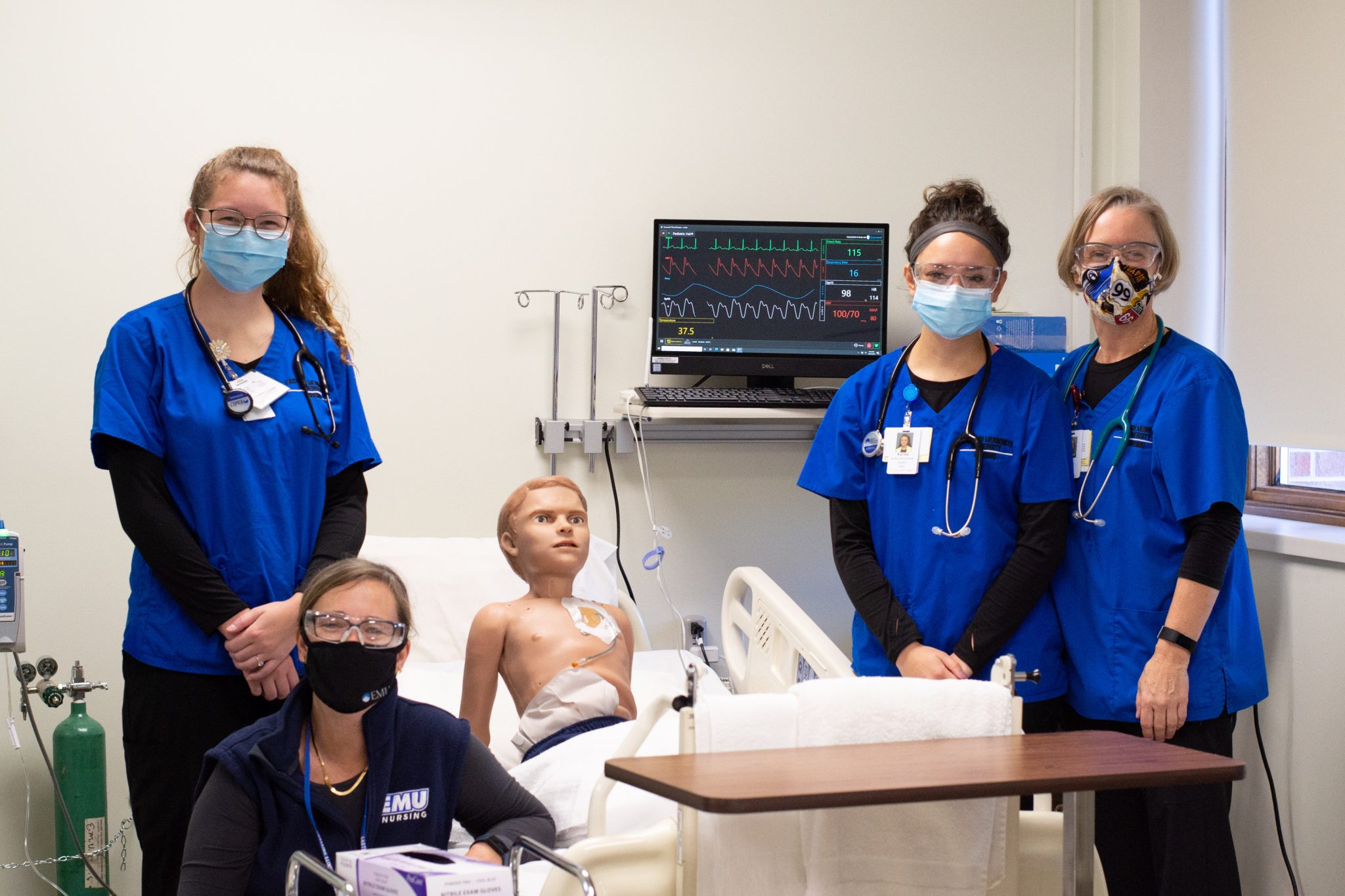 Nursing department gains high-tech child patient simulator - EMU News