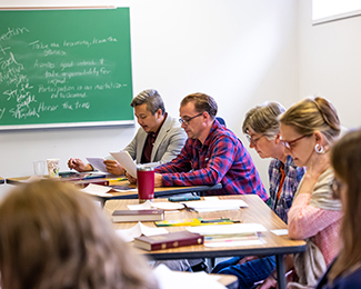 students in classroom