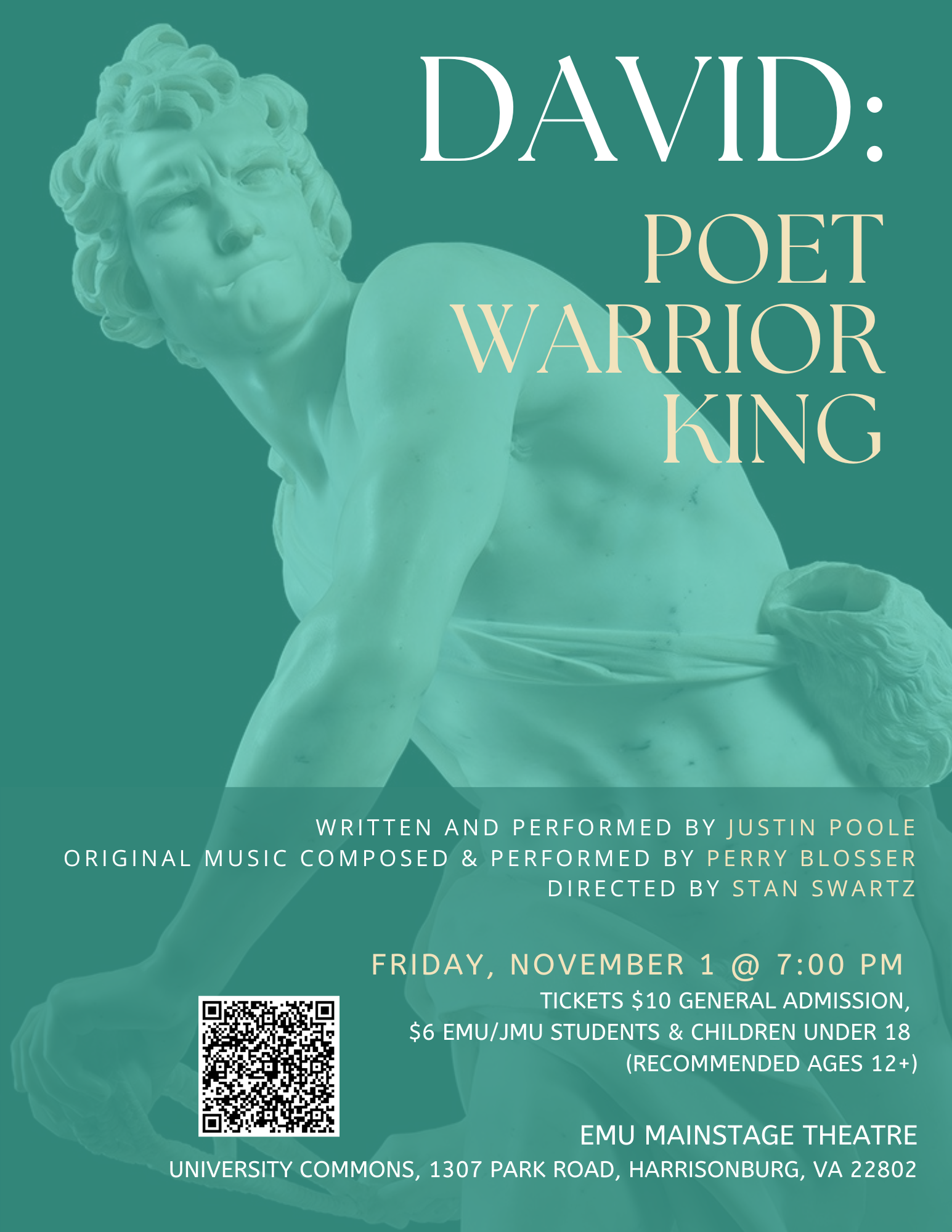 Fall 2024 David: Poet, Warrior, King