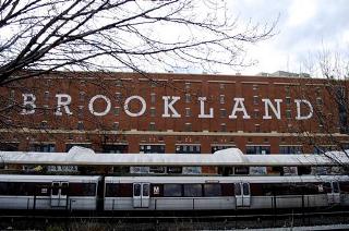 Metro with Brookland sign in background